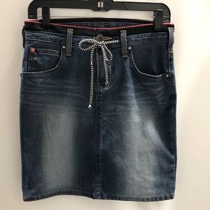 Miss EDWIN RARE 503 Jerseys Denim Skirt SZ S